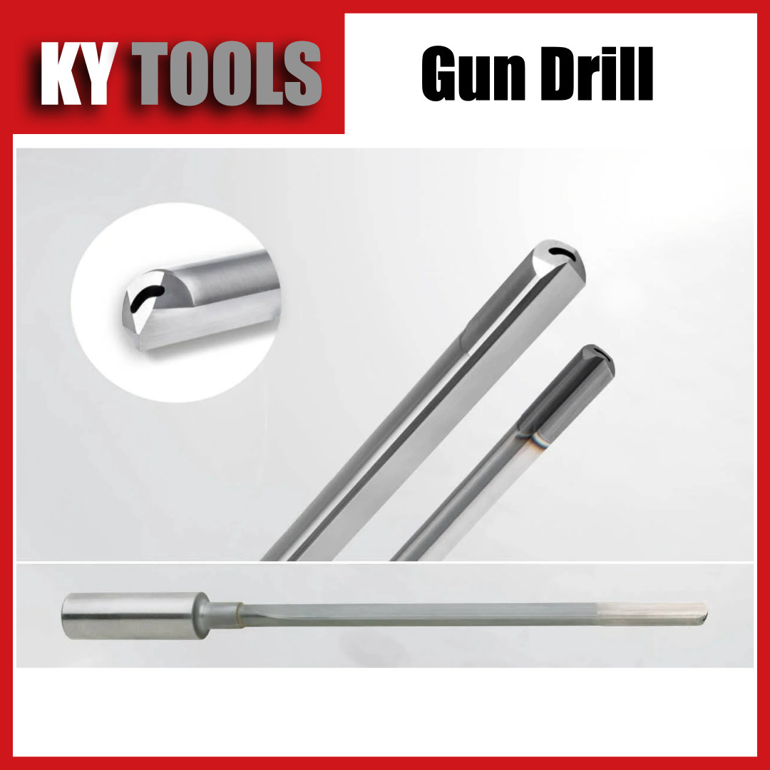Gun Drill, Carbide, Coolant through