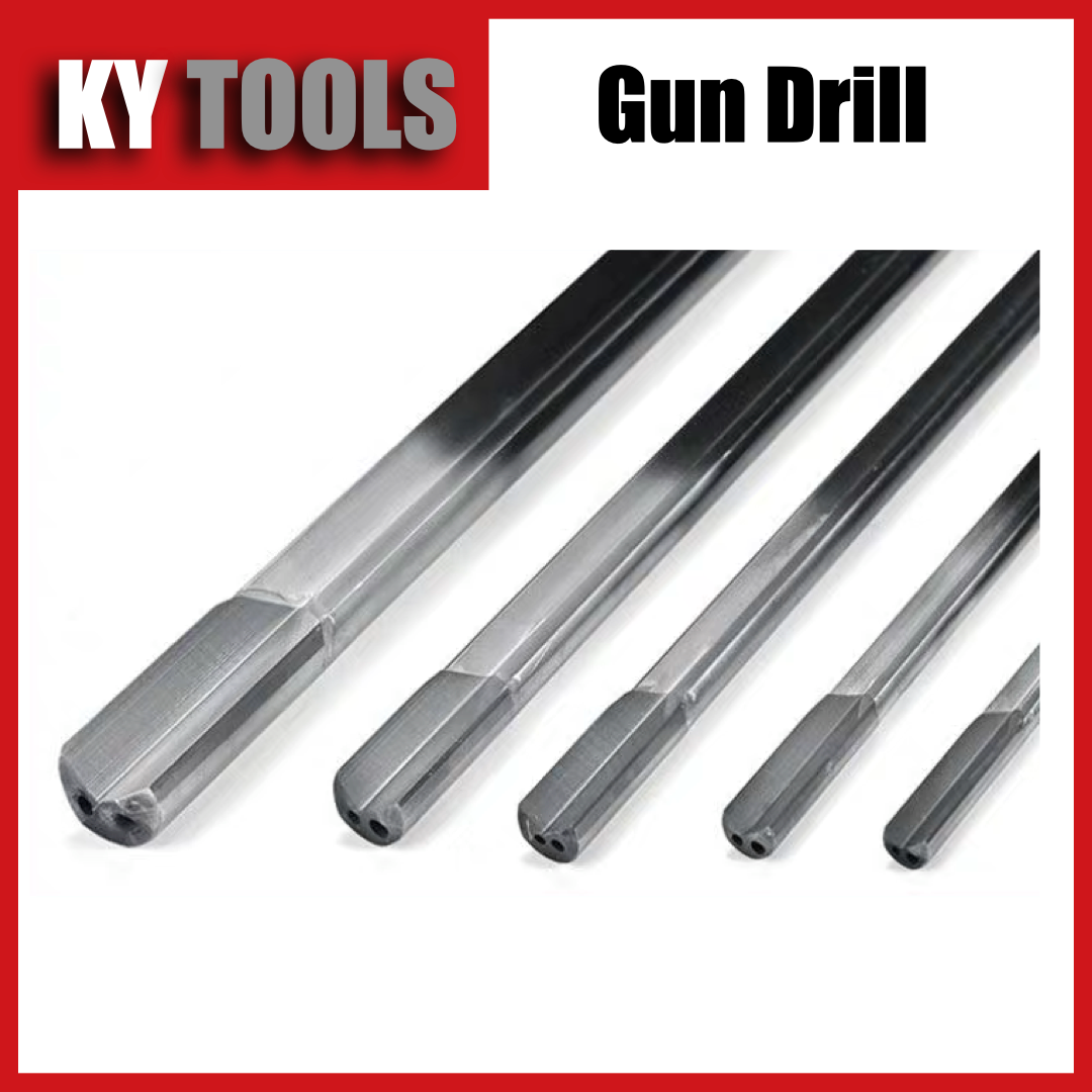 Gun Drill, Carbide, Coolant through