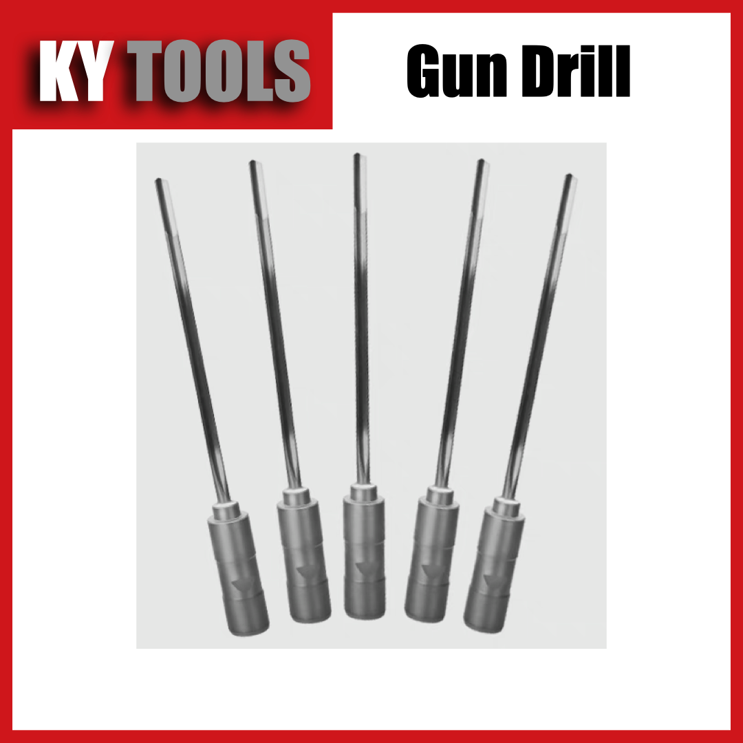 Gun Drill, Carbide, Coolant through