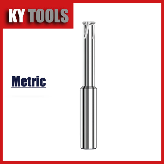 Thread Mill, Solid Carbide, Single Form, Metric, Uncoated