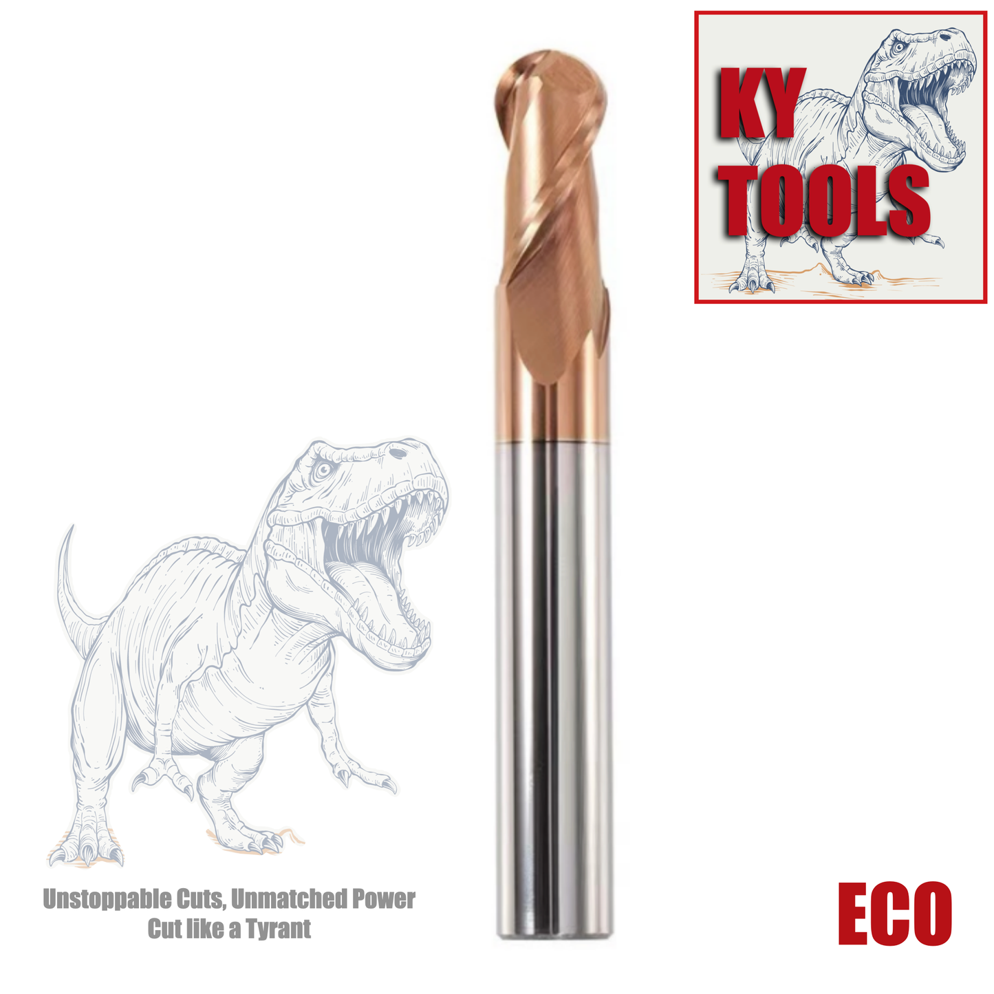 Ball End Mills, Solid Tungsten Carbide, Inch & Metric