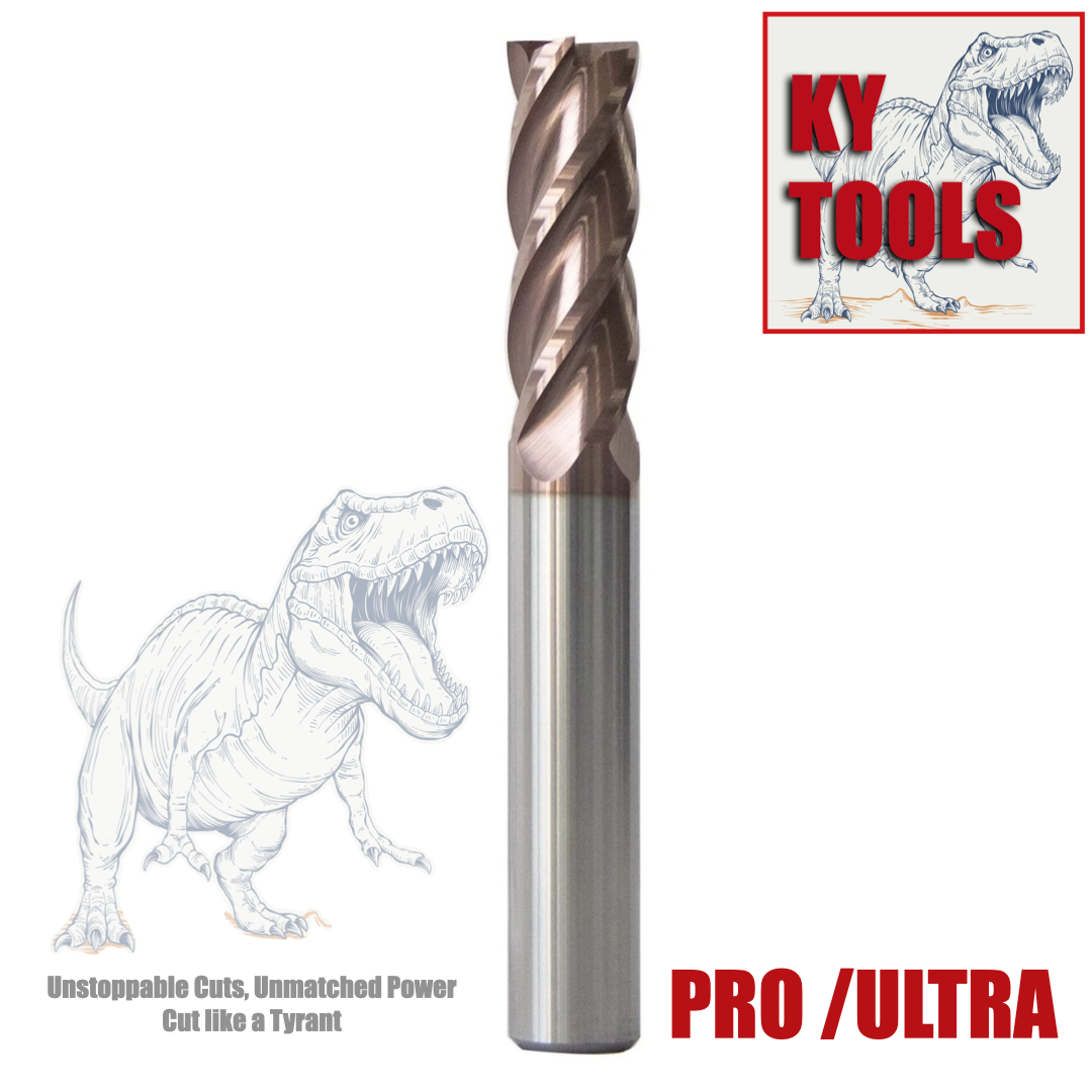 Square End Mills, Solid Tungsten Carbide, Inch & Metric