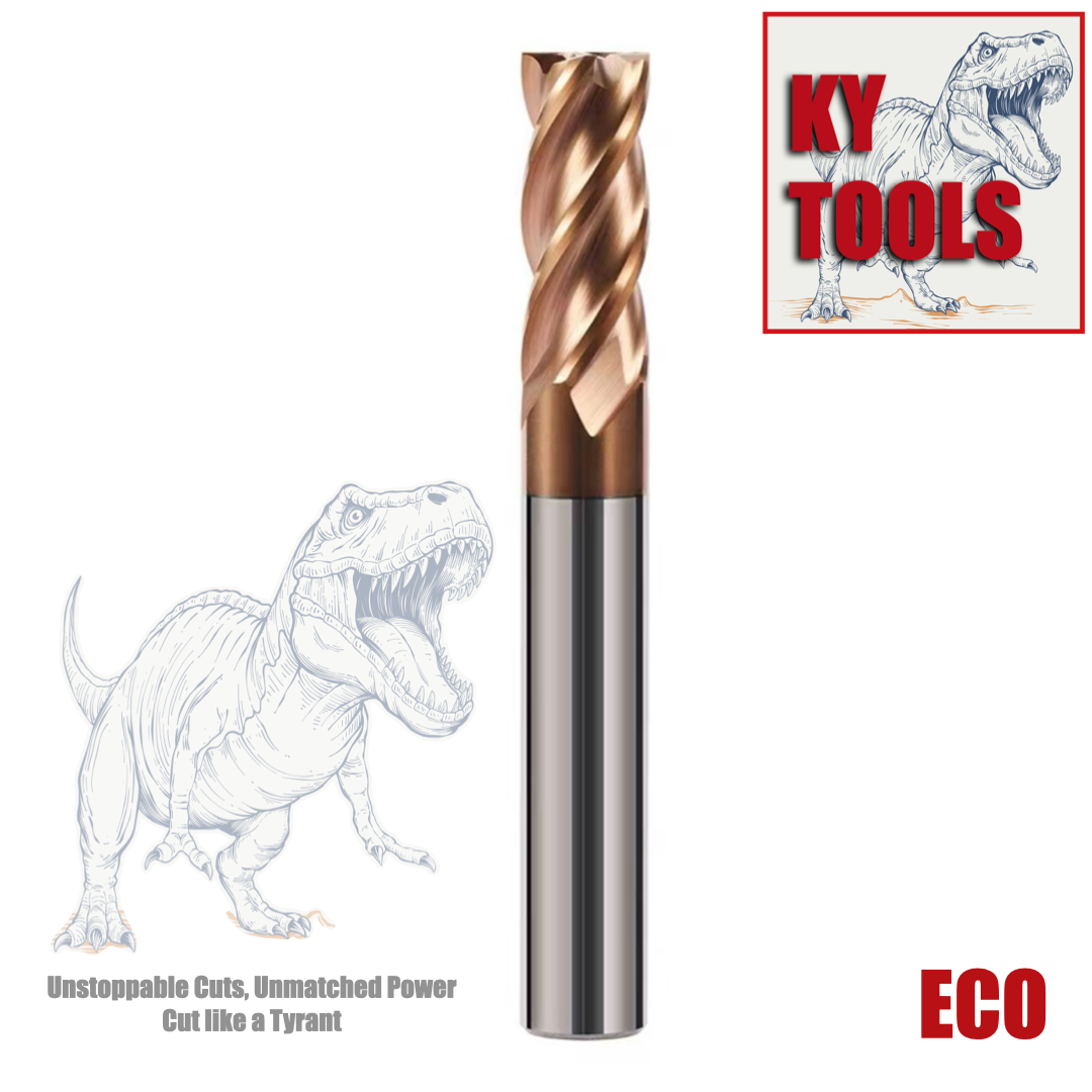 Square End Mills, Solid Tungsten Carbide, Inch & Metric