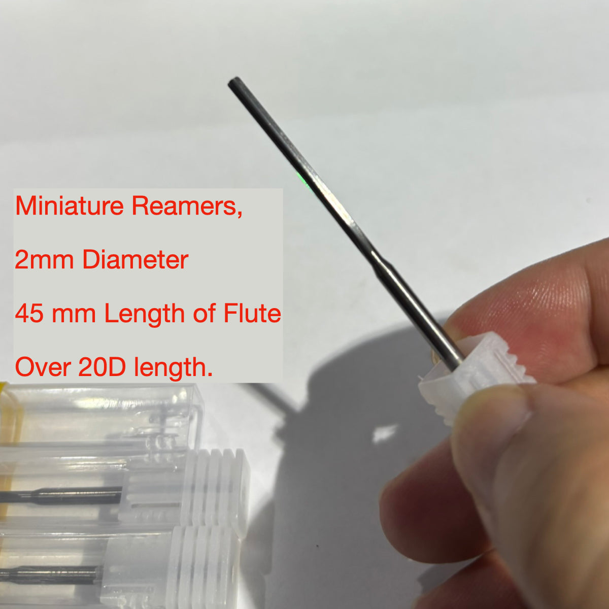 Carbide MINIATURE REAMERS, from 2 mm