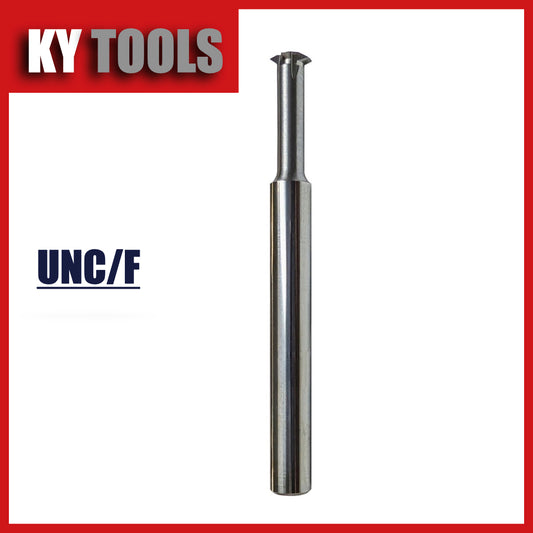 Thread Mill, Solid Carbide, Single Form, UN(UNC, UNF, UNEF), Uncoated