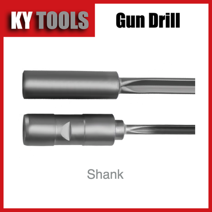 Gun Drill, Carbide, Coolant through
