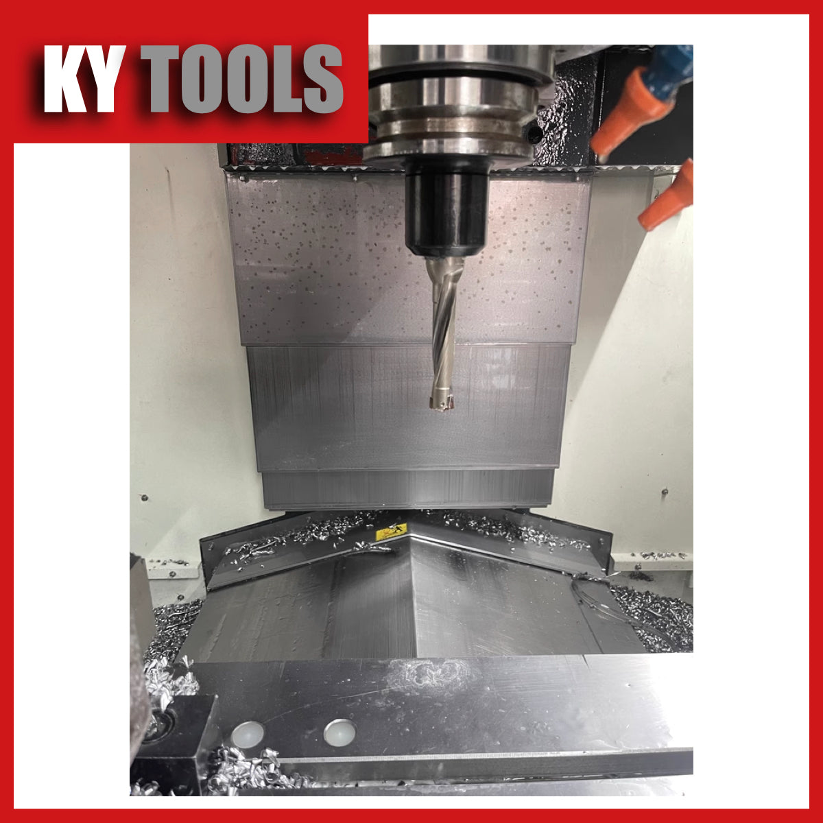 Replaceable Carbide Modular Drill, 8D shank. JCD/Crownloc like Carbide Modular Drill Bit