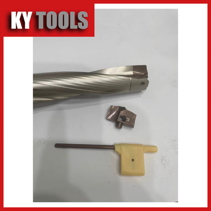 Replaceable Carbide Modular Drill, 17-17.9 mm Carbide Tip Insert. HCD/JCD/Crownloc like Carbide Modular Drill Bit