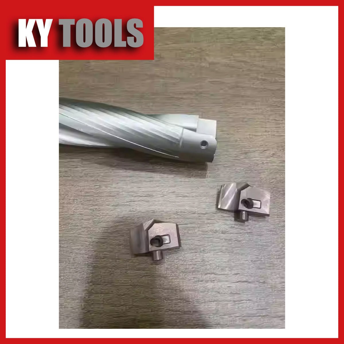 Replaceable Carbide Modular Drill, 17-17.9 mm Carbide Tip Insert. HCD/JCD/Crownloc like Carbide Modular Drill Bit