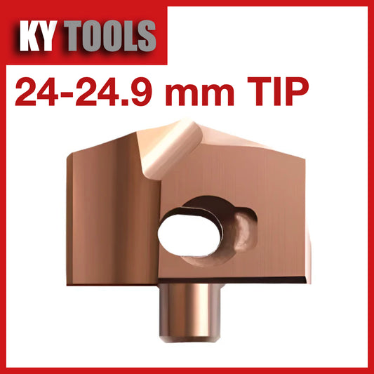 Replaceable Carbide Modular Drill, 24-24.9 mm Carbide Tip Insert. HCD/JCD/Crownloc like Carbide Modular Drill Bit