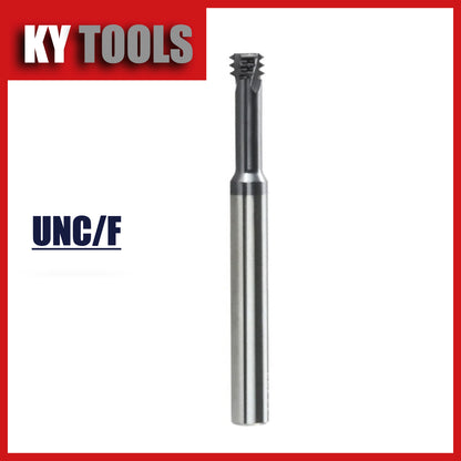 Thread Mill, Solid Carbide, Triple Form, UN(UNC, UNF, UNEF), TiSiN Coated
