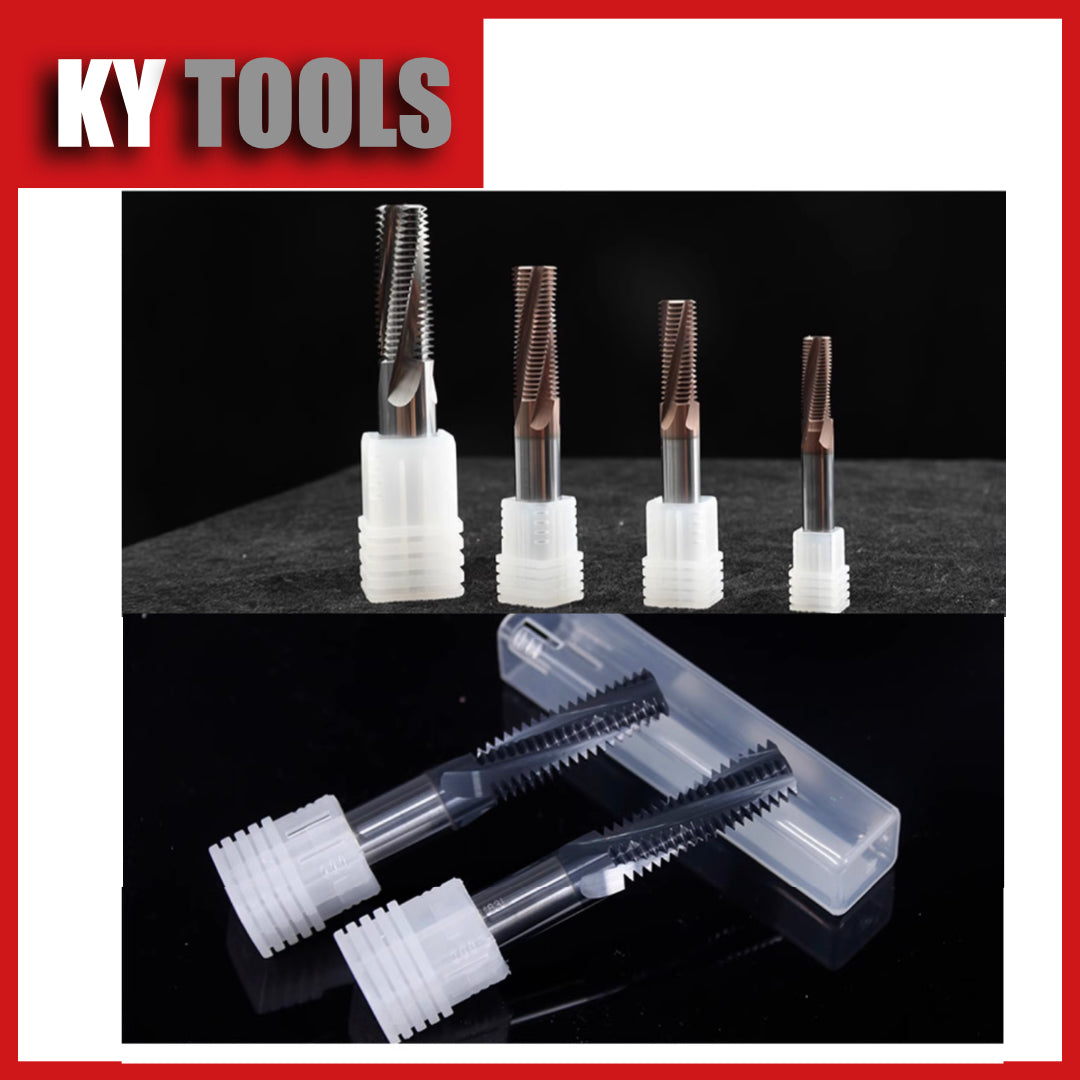 Gewindefräser, Vollhartmetall, Vollform, NPTF, TiSiN-beschichtet 